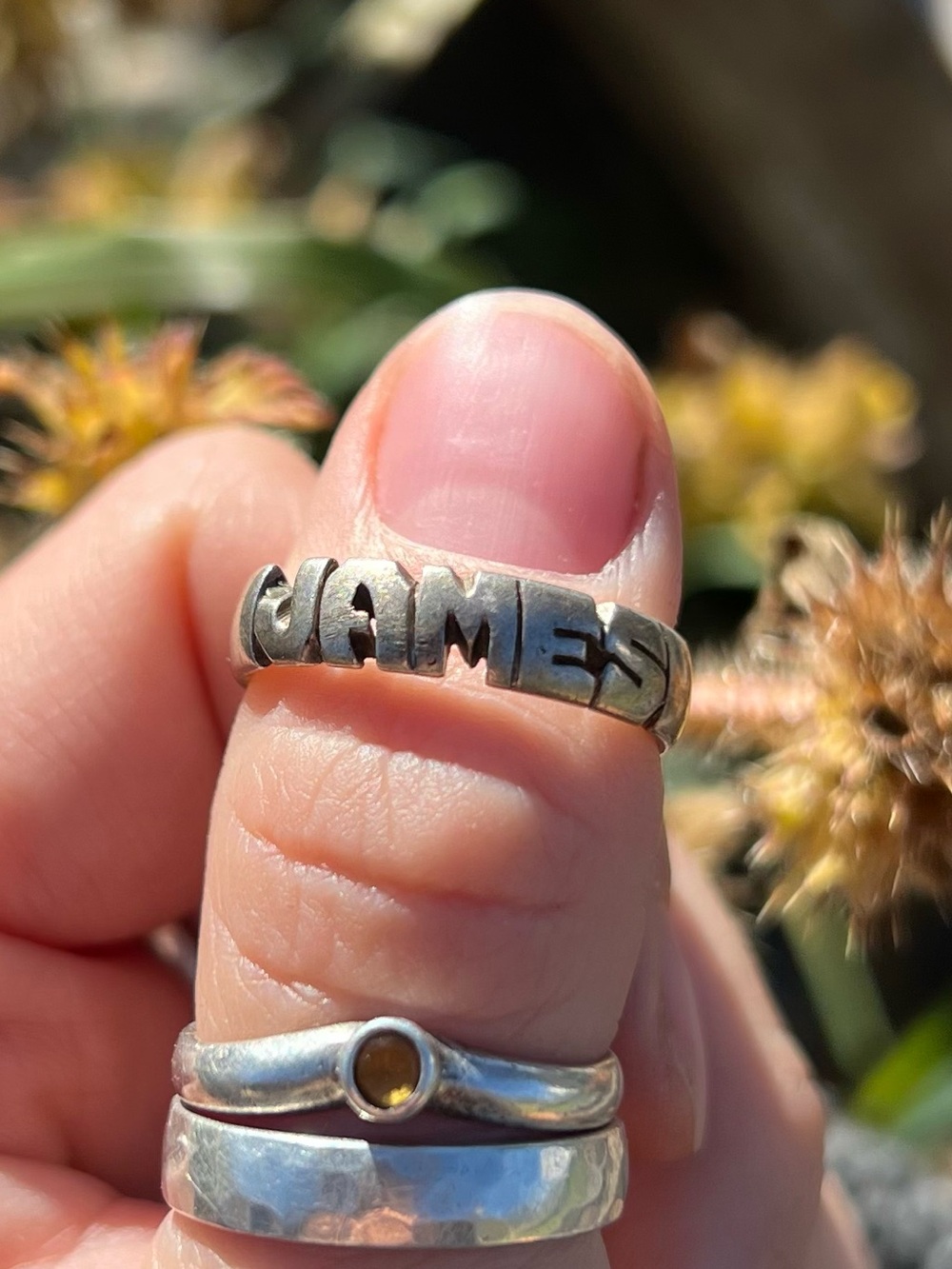 Sterling Silver “James” Ring